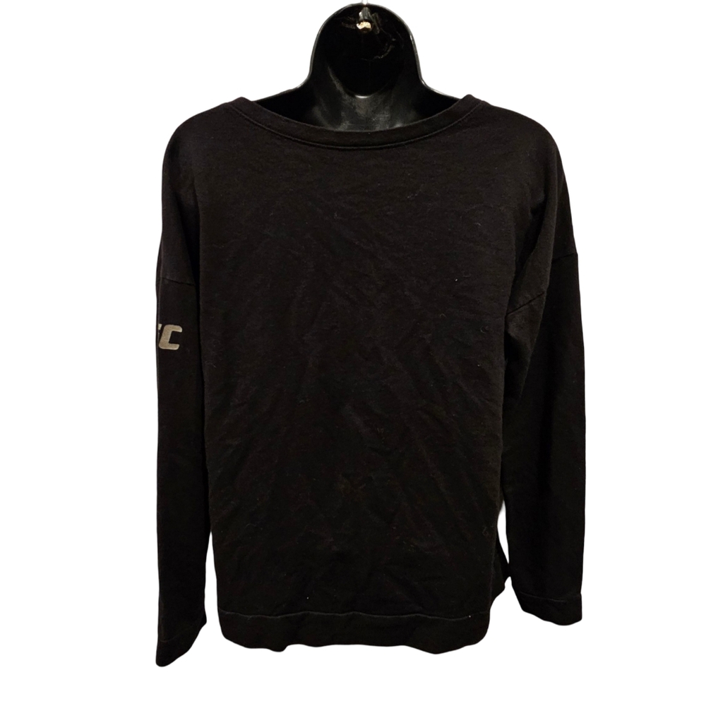 UFC Long Sleeve Women's Shirt Size M | Black Athletic Tops Tees - Picture 2 of 5
